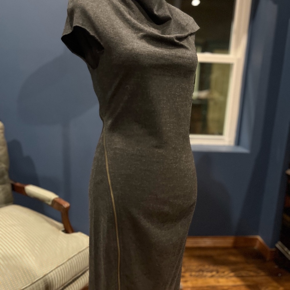 Helmut Lang for BARNEY’s Minimal Tailored dress, zippered M
Charcoal